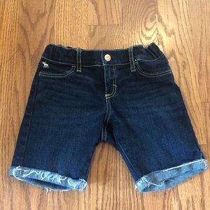 Girls Abercrombie jean shorts